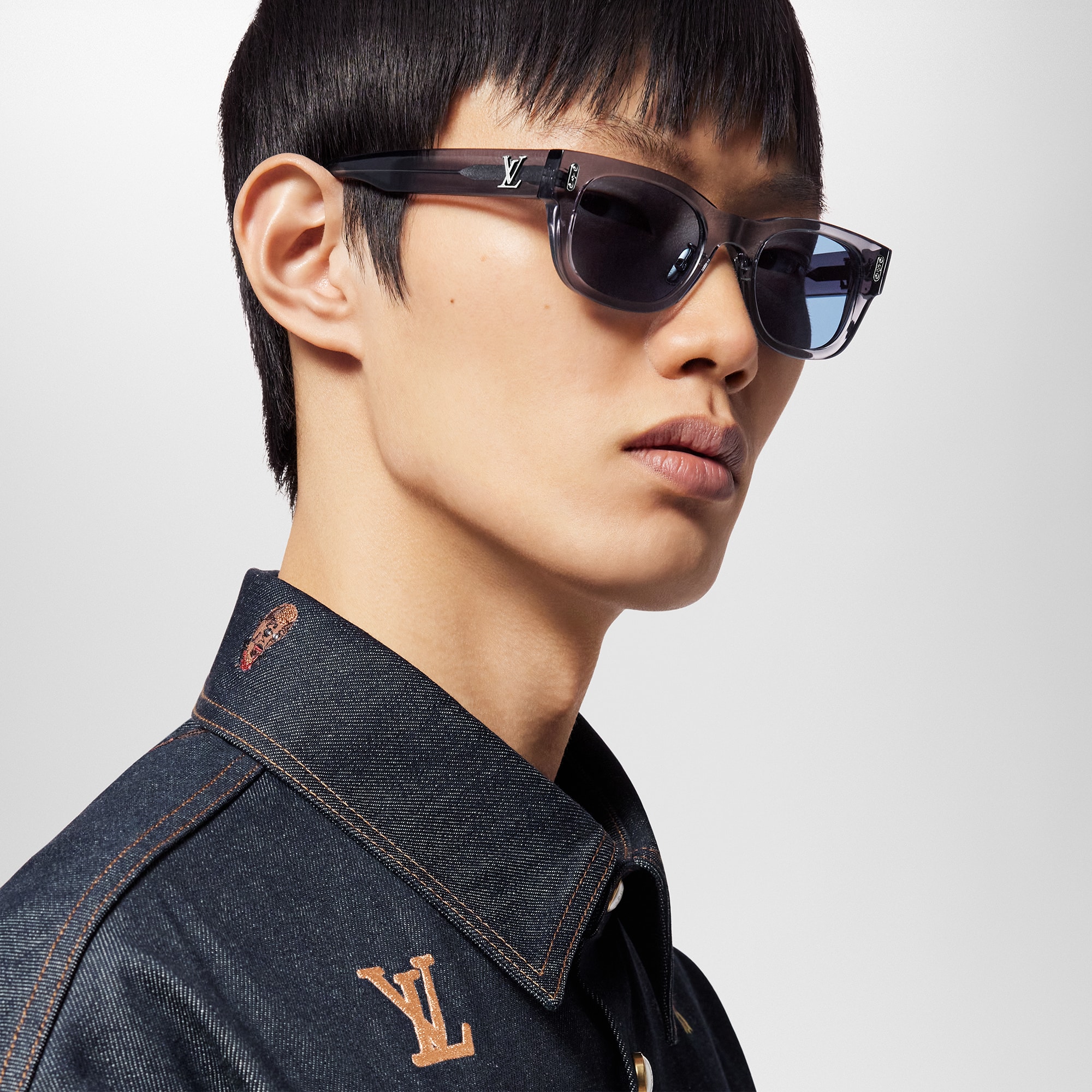 LV Confidence Square Round Sunglasses . in Men