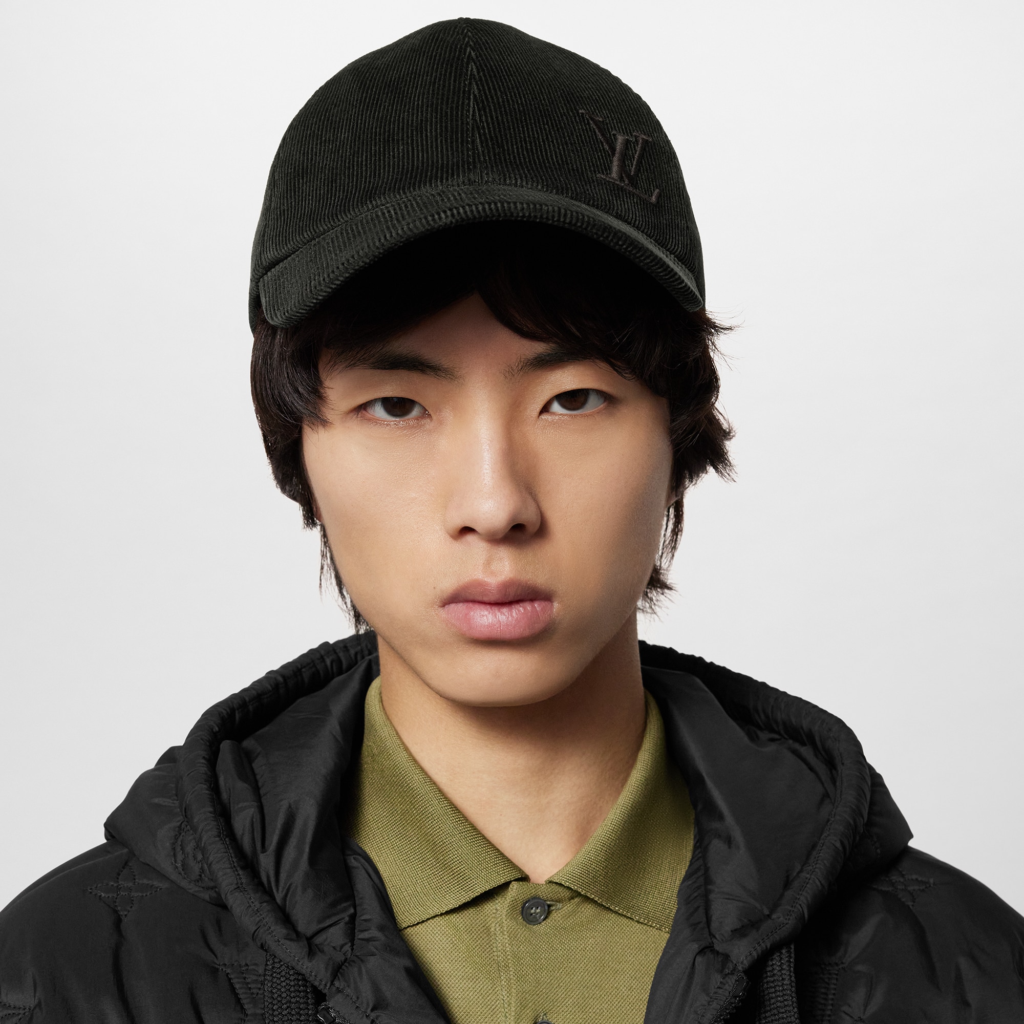 LV Corduroy Cap . in Men