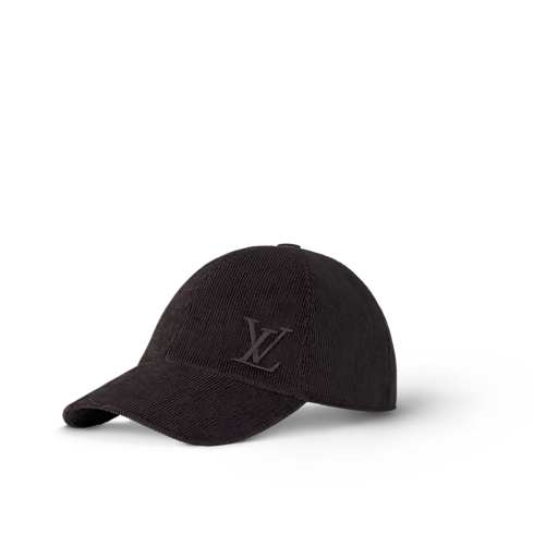 LV Corduroy Cap . in Men's Accessories Hats, Beanies and Gloves collections by Louis Vuitton (Product zoom)