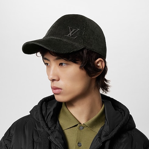 LV Corduroy Cap . in Men's Accessories Hats, Beanies and Gloves collections by Louis Vuitton (Product zoom)