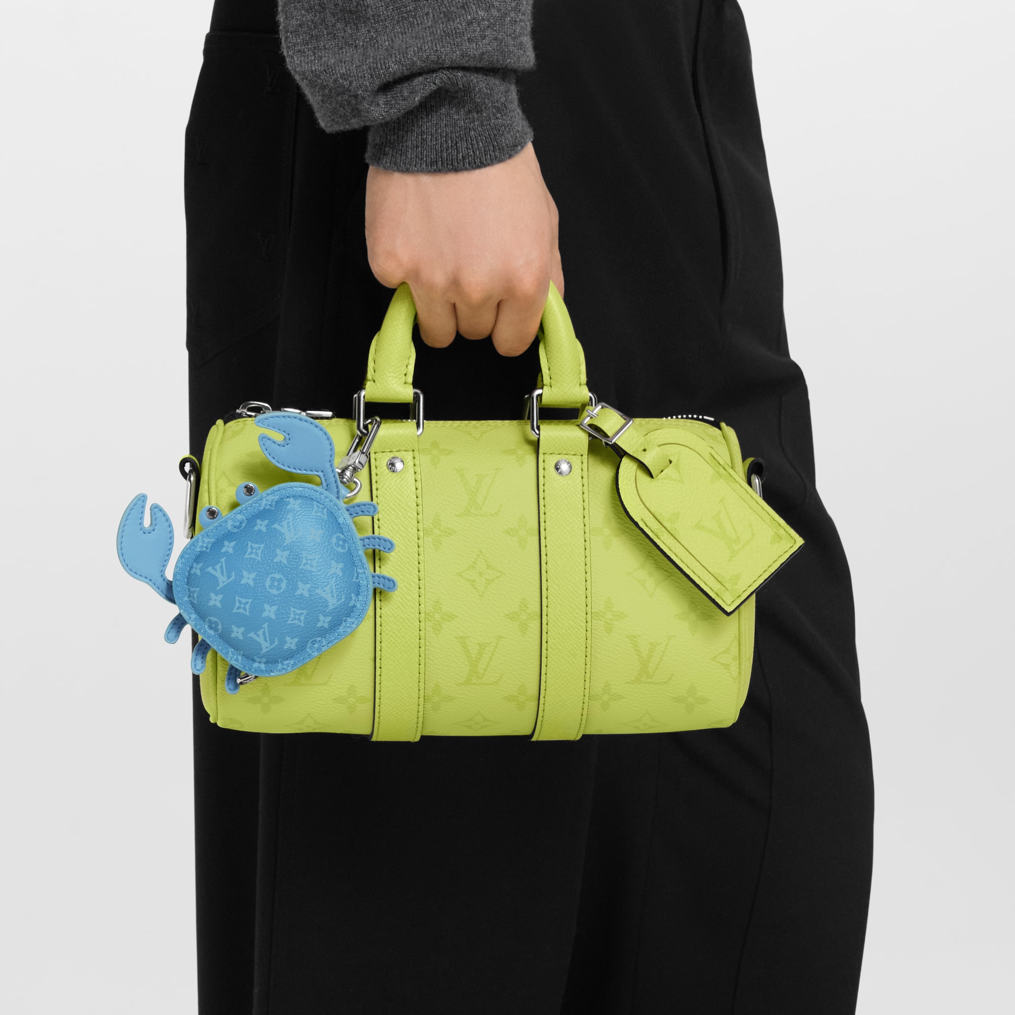 LV Crab Bag Charm . in Men