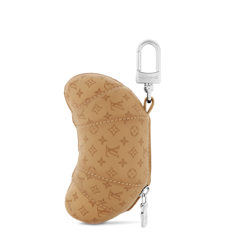 LV Croissant Bag Charm . in Men's Accessories Key Holders and Bag Charms collections by Louis Vuitton (Product zoom)