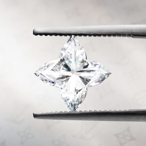 LV Diamonds Double Ring, Round Brilliant cut in Jewellery's Collections LV Diamonds collections by Louis Vuitton
