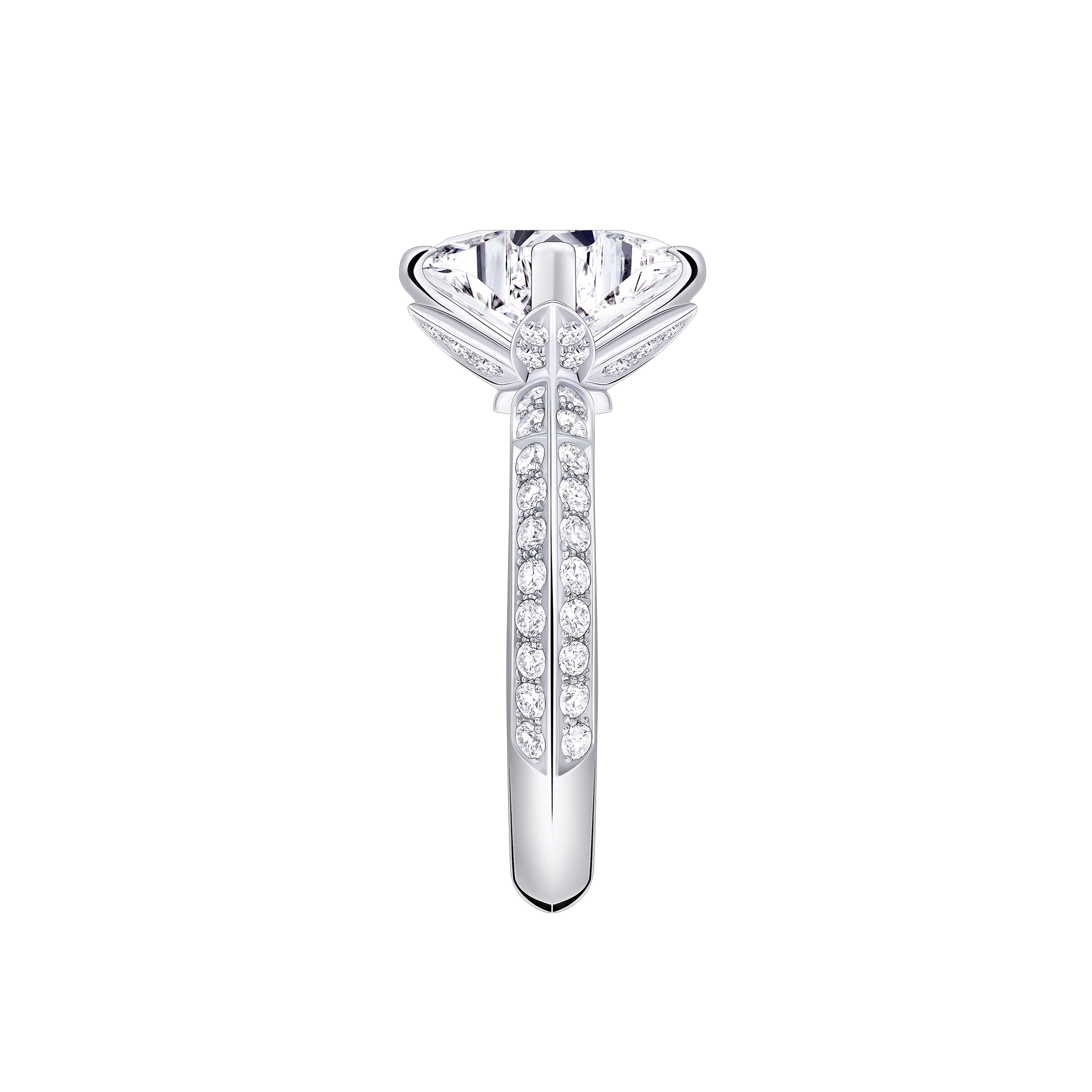 LV Diamonds Pavé Solitaire, LV Monogram Star Cut  in Jewellery