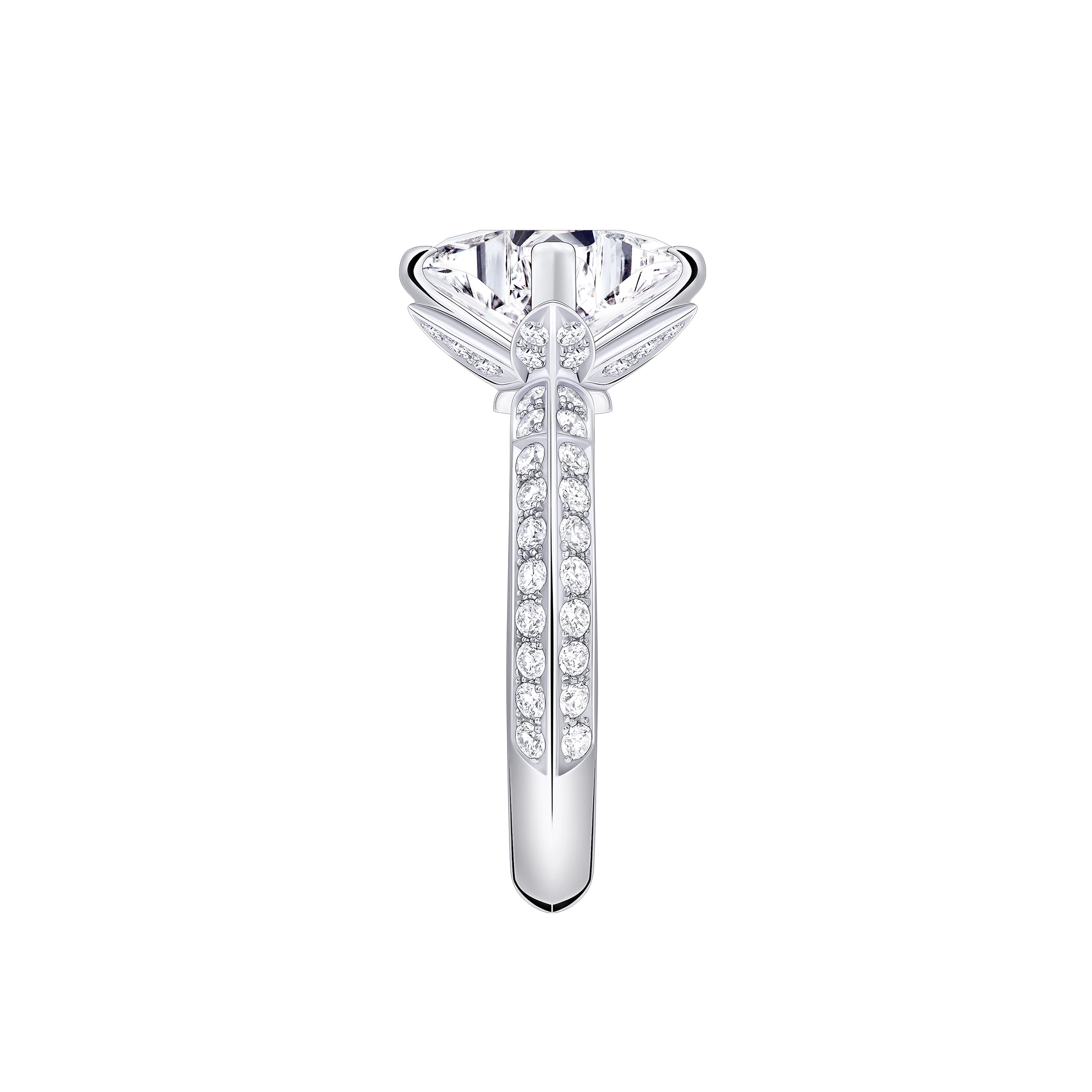 LV Diamonds Pavé Solitaire, LV Monogram Star Cut  in Jewellery