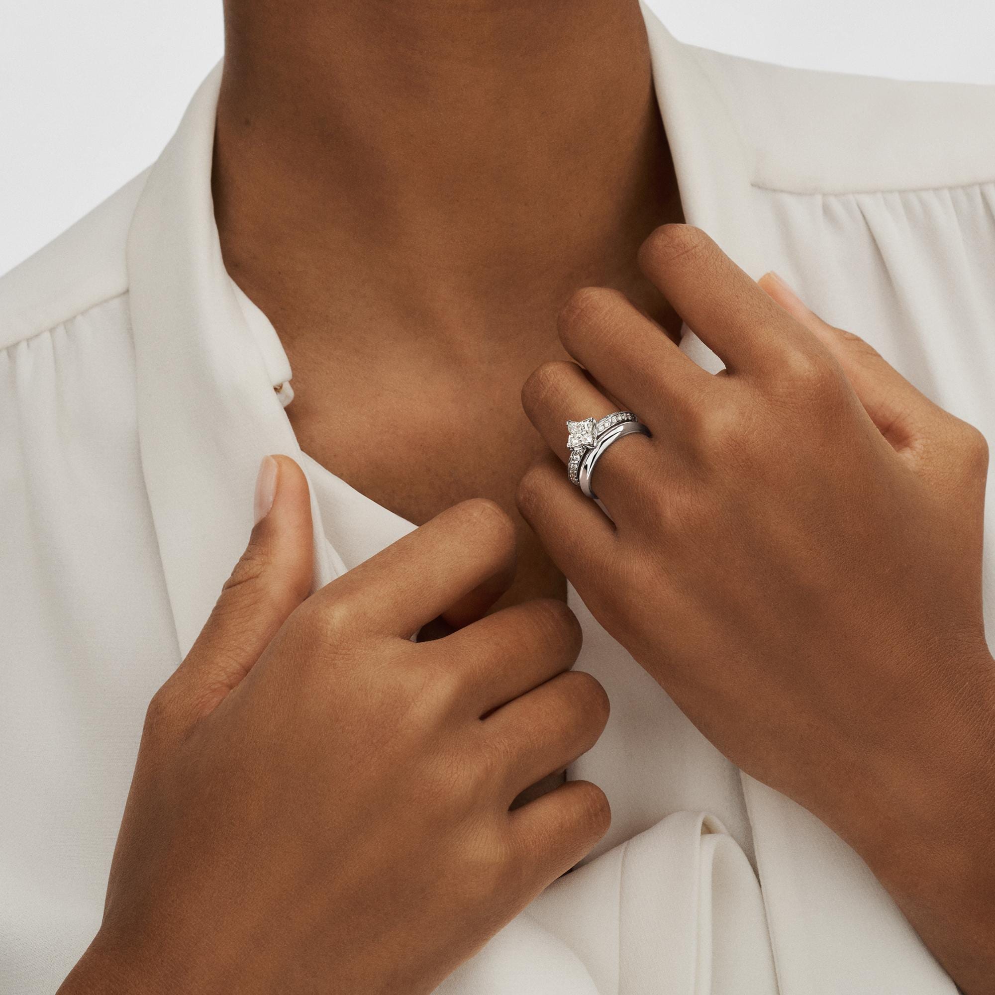 LV Diamonds Pavé Solitaire, LV Monogram Star cut  in Jewellery