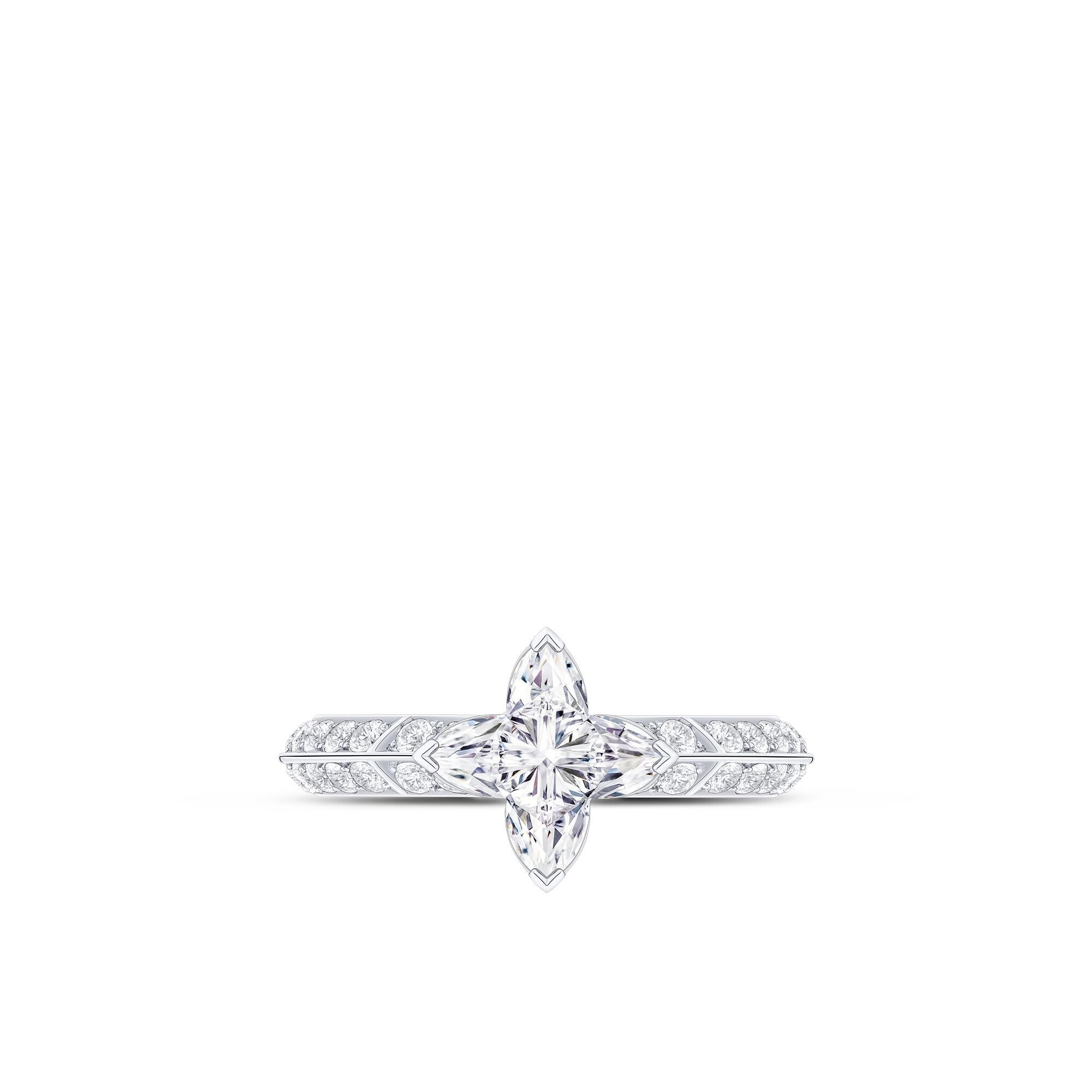 LV Diamonds Pavé Solitaire, LV Monogram Star cut  in Jewellery