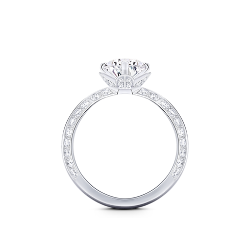 LV Diamonds Pavé Solitaire, Round Brilliant cut in Jewellery's Collections LV Diamonds collections by Louis Vuitton (Product zoom)