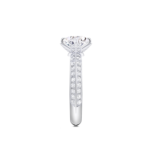 LV Diamonds Pavé Solitaire, Round Brilliant cut in Jewellery's Collections LV Diamonds collections by Louis Vuitton (Product zoom)