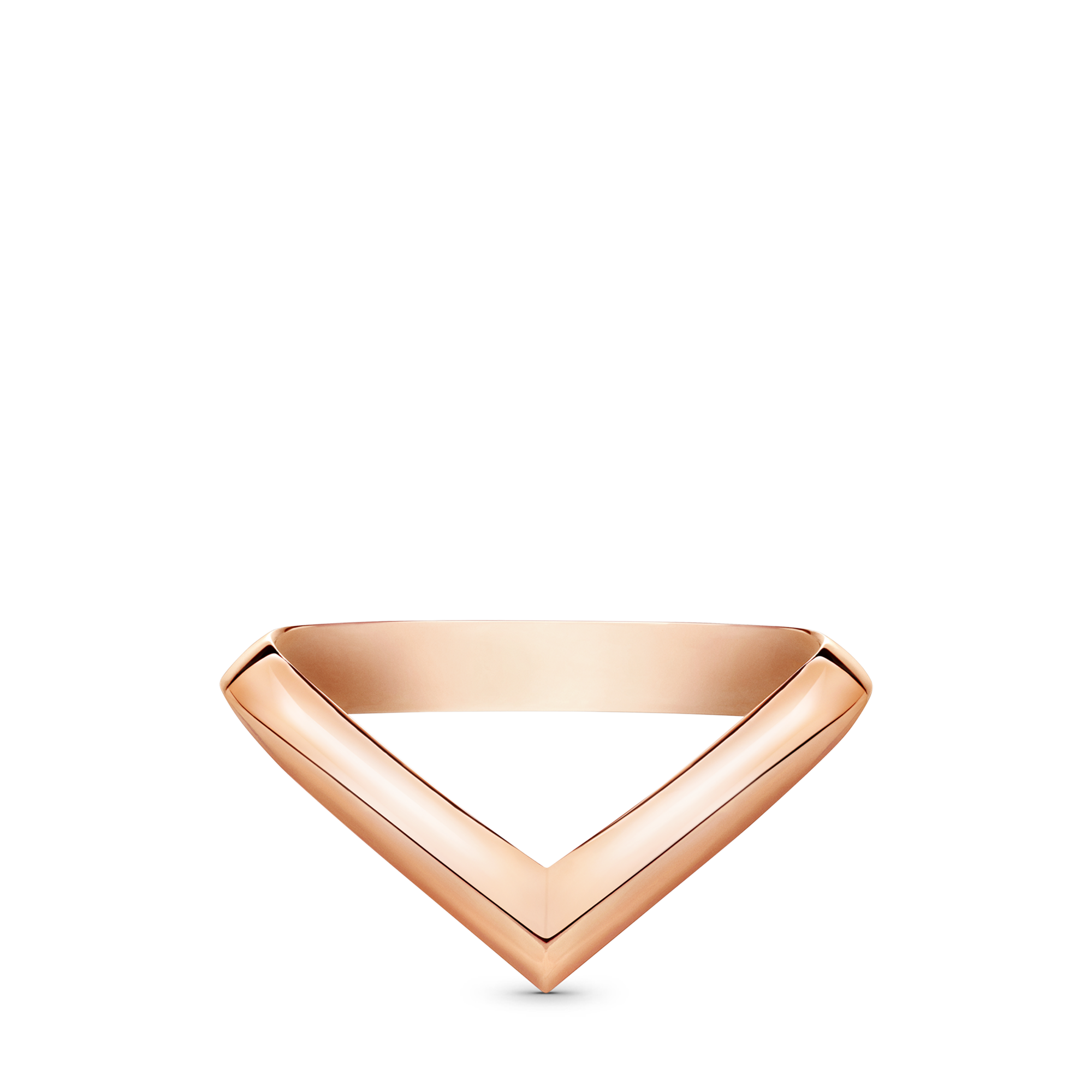 LV Diamonds V Ring, Pink Gold  in Jewellery