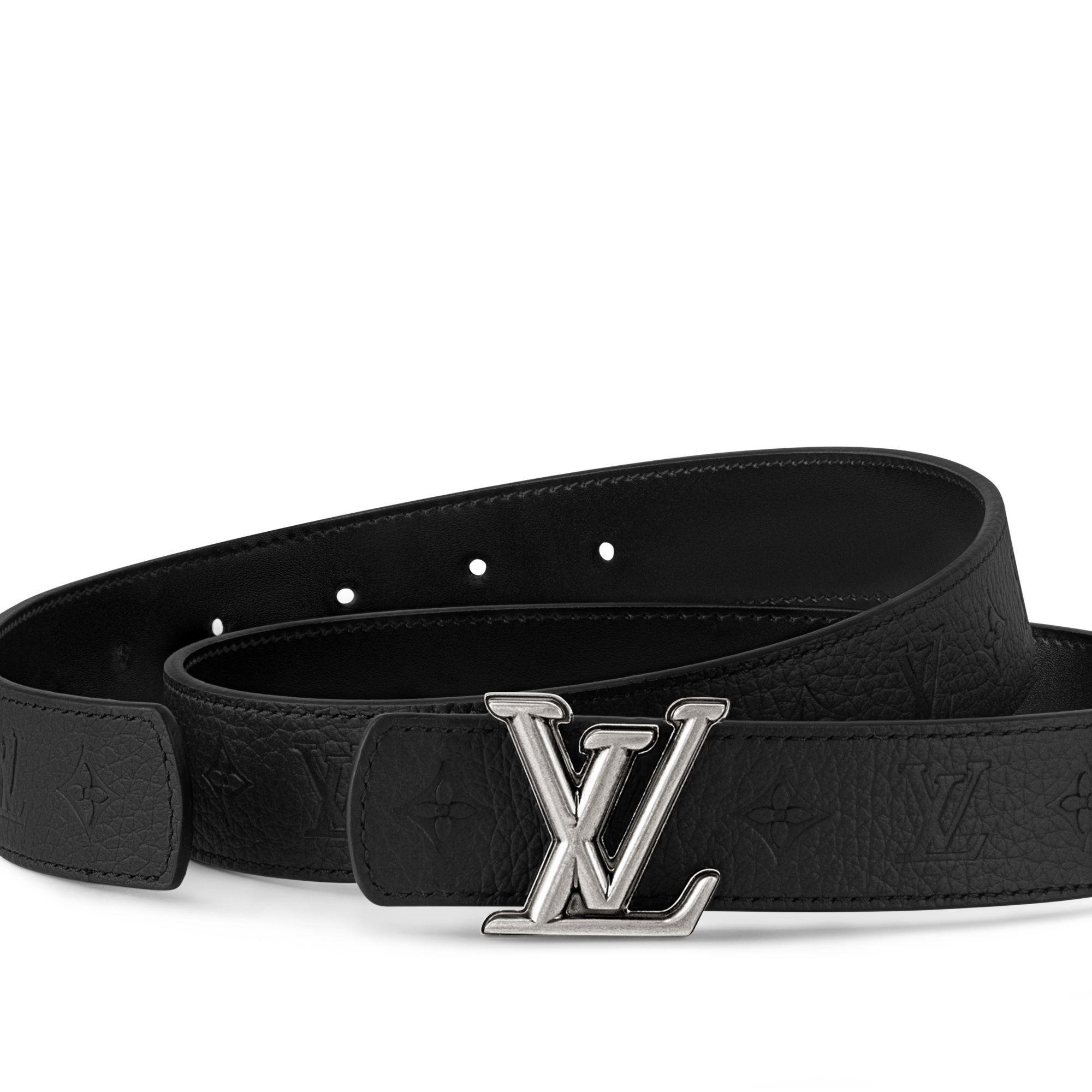 LV Dimension 30mm Reversible Belt Taurillon in Men