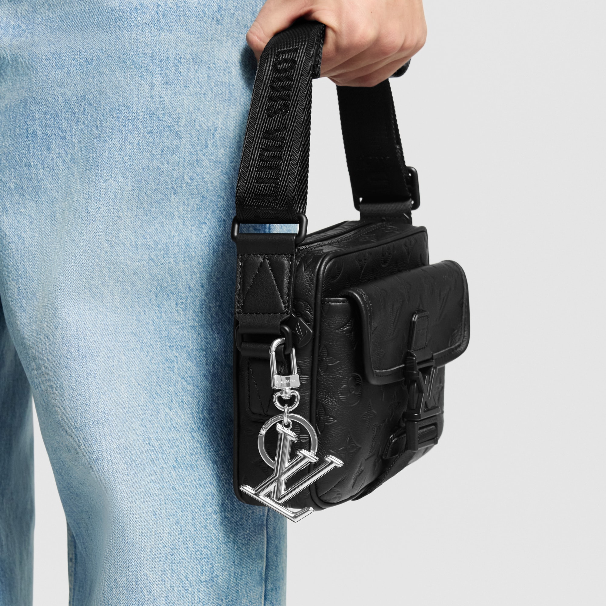 LV Dimension Key Holder and Bag Charm . in Men