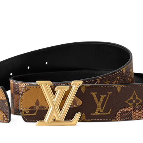 LV Dimension Monogram Landscape 40mm Reversible Belt in Men's Accessories Men's Belts collections by Louis Vuitton (Product zoom)