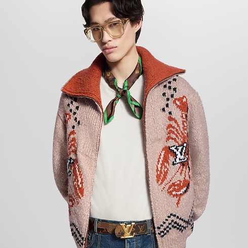 LV Dimension Monogram Landscape 40mm Reversible Belt in Men's Accessories Men's Belts collections by Louis Vuitton (Product zoom)