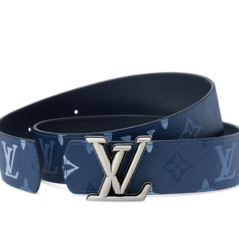 LV Dimension Monogram Surplus 40mm Reversible Belt detail view