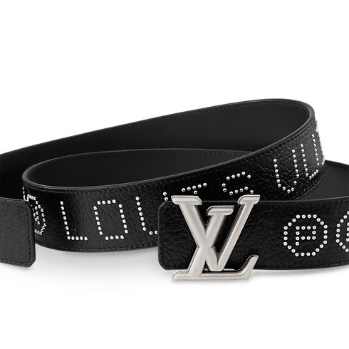 LV Dimension Rockabilly Studs 40mm Reversible Belt in Men's Accessories Men's Belts collections by Louis Vuitton (Product zoom)