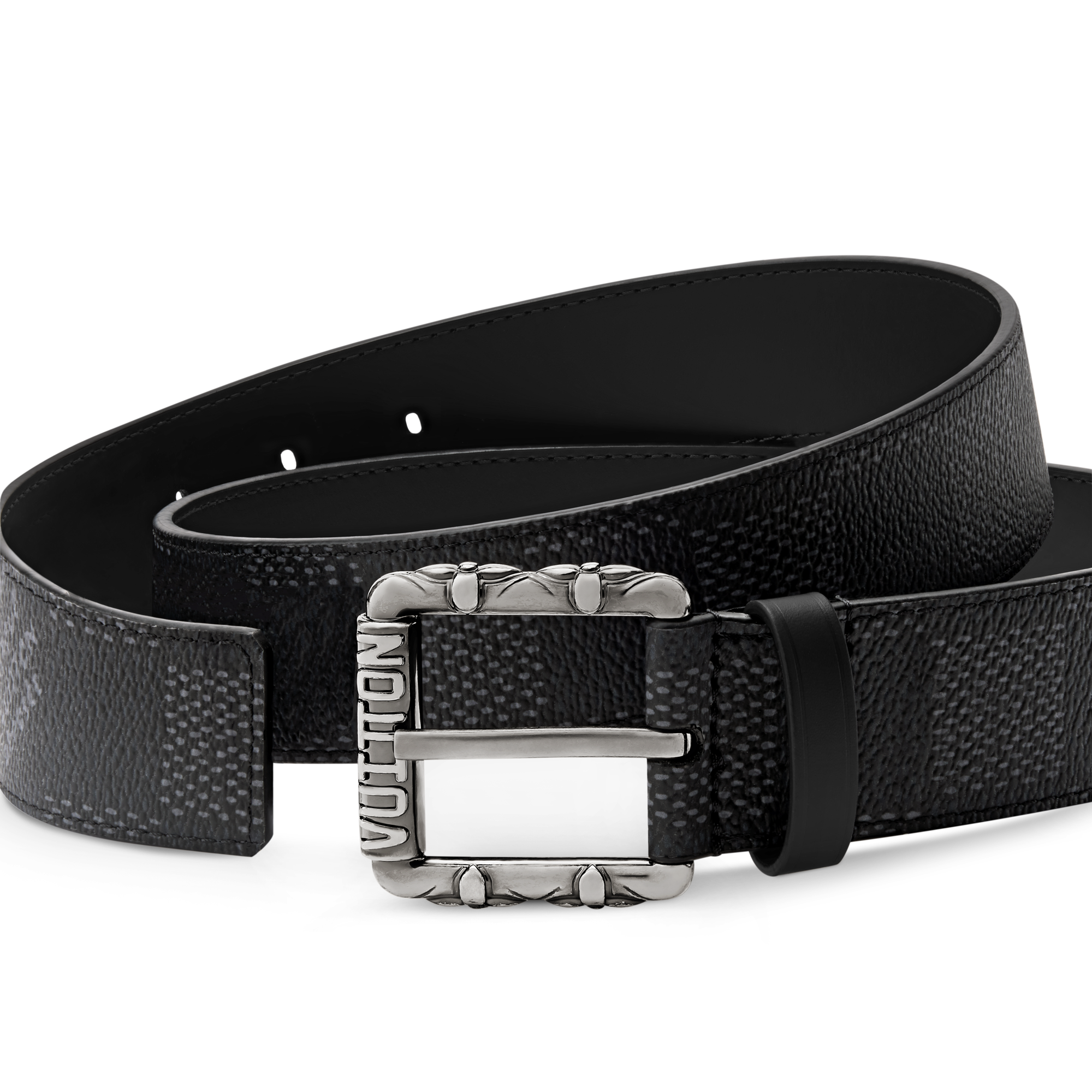 LV Drift Damier Heritage 35mm Belt  in Men