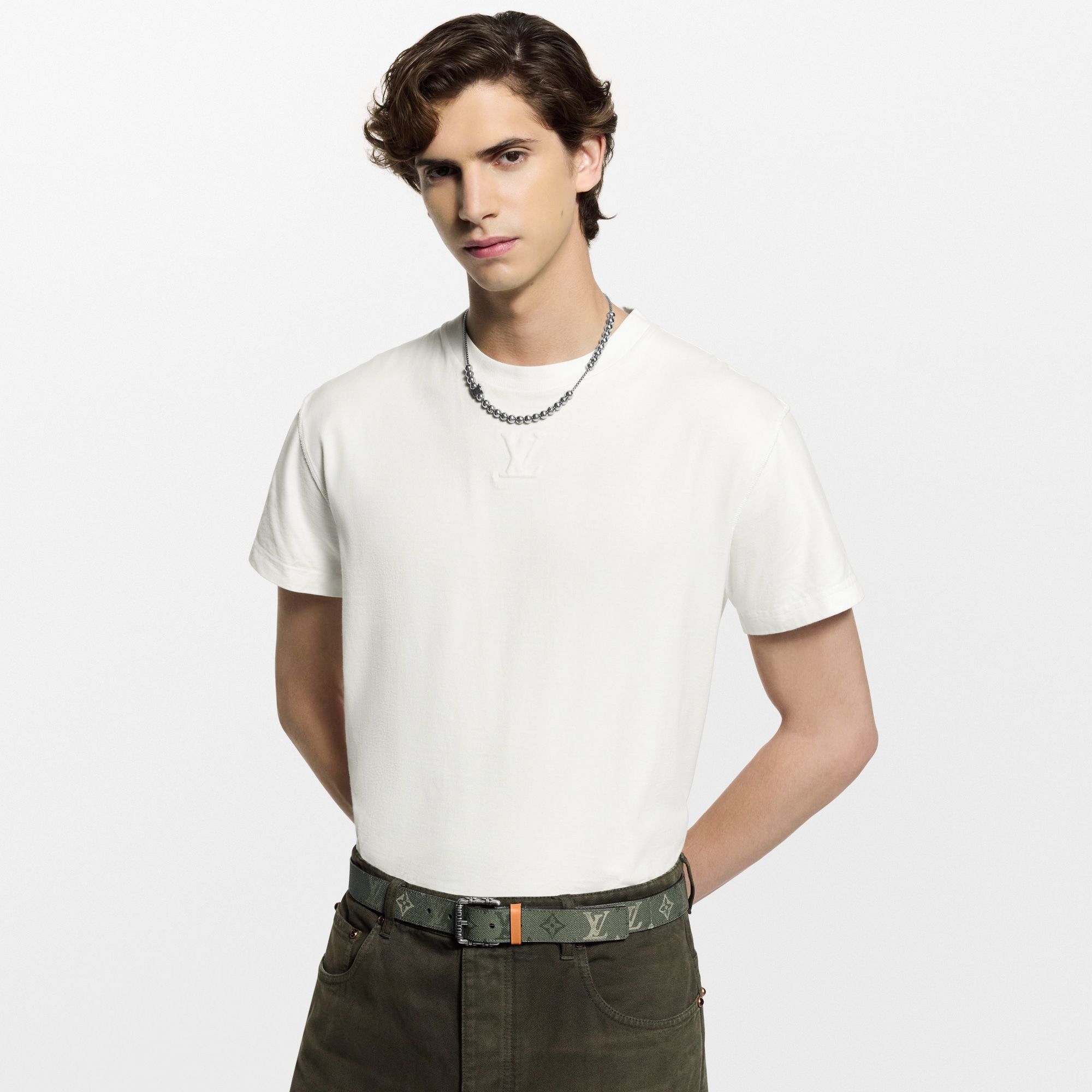 LV Drift Monogram Surplus 35mm Belt  in Men