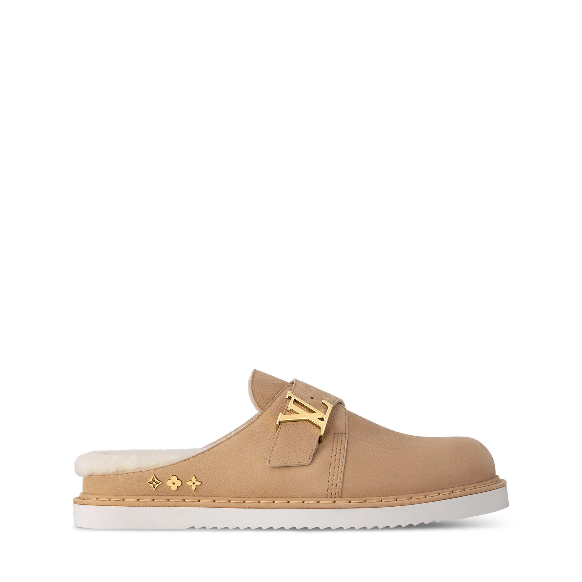LV Easy Mule Shearling  in Men