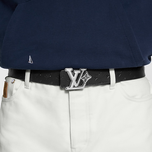 LV Flower 40mm Reversible Belt in Men's Accessories Men's Belts collections by Louis Vuitton (Product zoom)