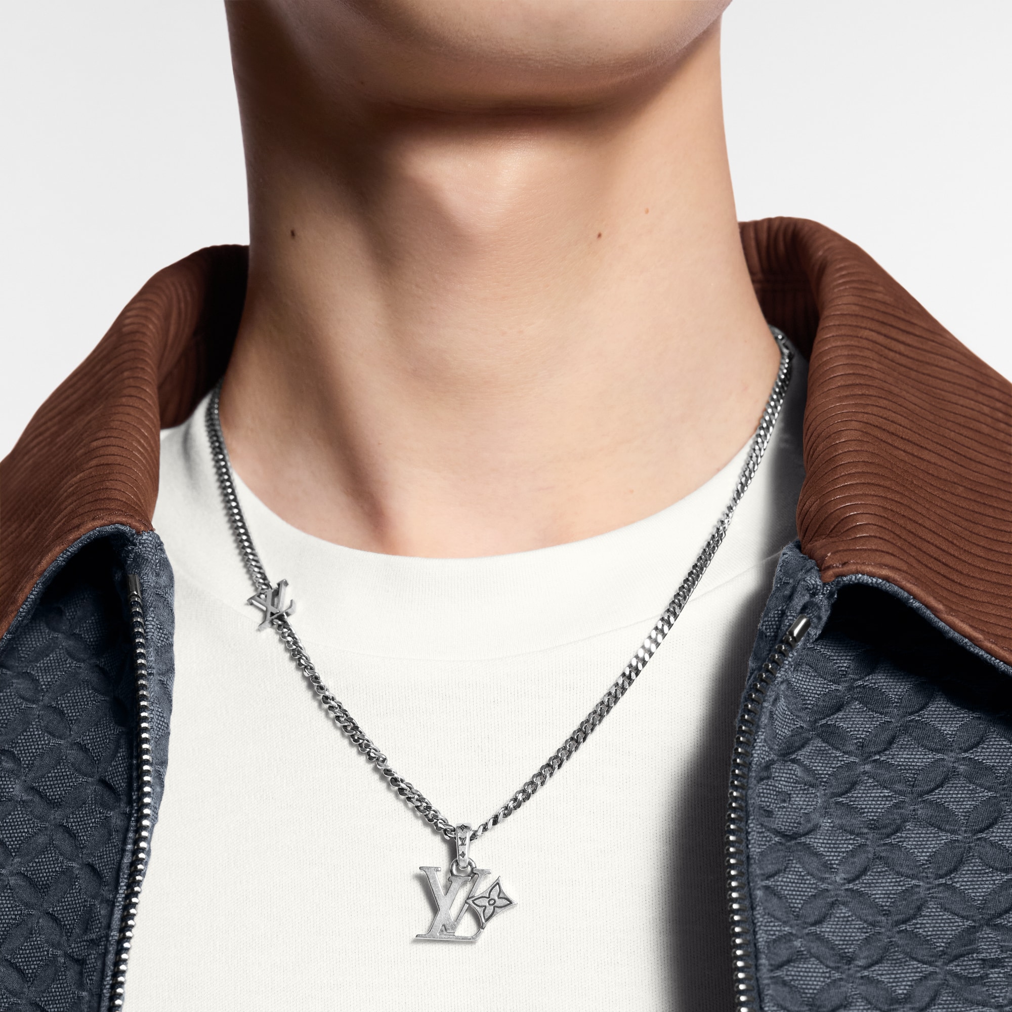 LV Flower Charm . in Men