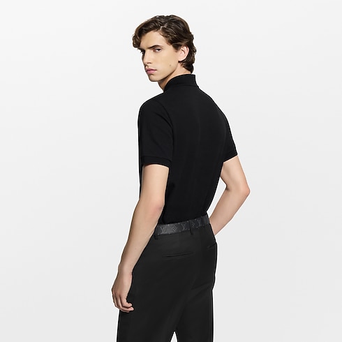 LV Flower Pique Polo in Men's Ready-to-Wear T-shirts and Polos collections by Louis Vuitton (Product zoom)