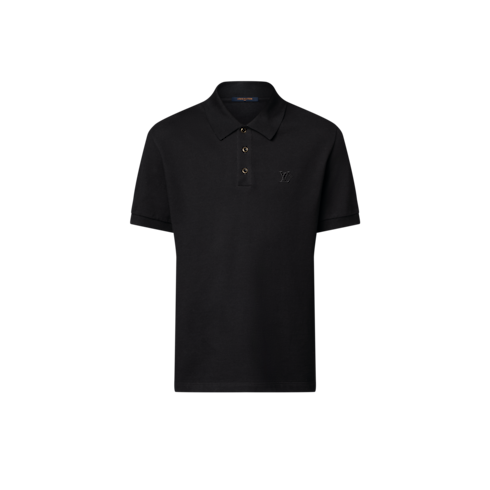 LV Flower Pique Polo in Men's Ready-to-Wear T-shirts and Polos collections by Louis Vuitton (Product zoom)