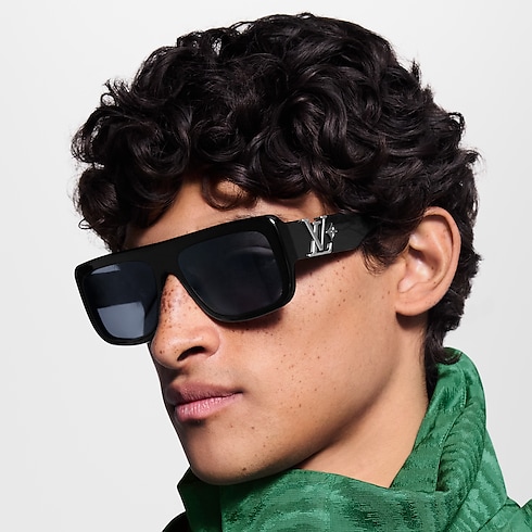 LV Flower Square Sunglasses . in Men's Accessories Sunglasses collections by Louis Vuitton (Product zoom)