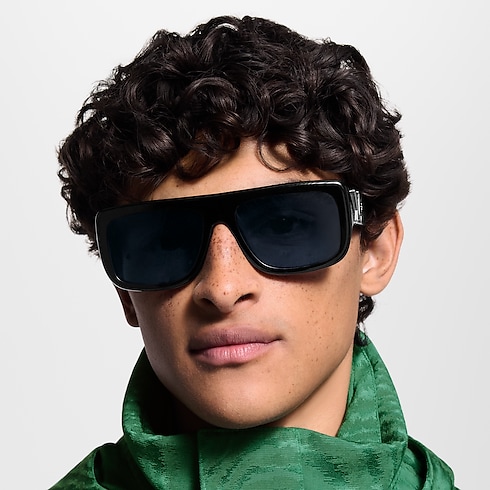 LV Flower Square Sunglasses . in Men's Accessories Sunglasses collections by Louis Vuitton (Product zoom)