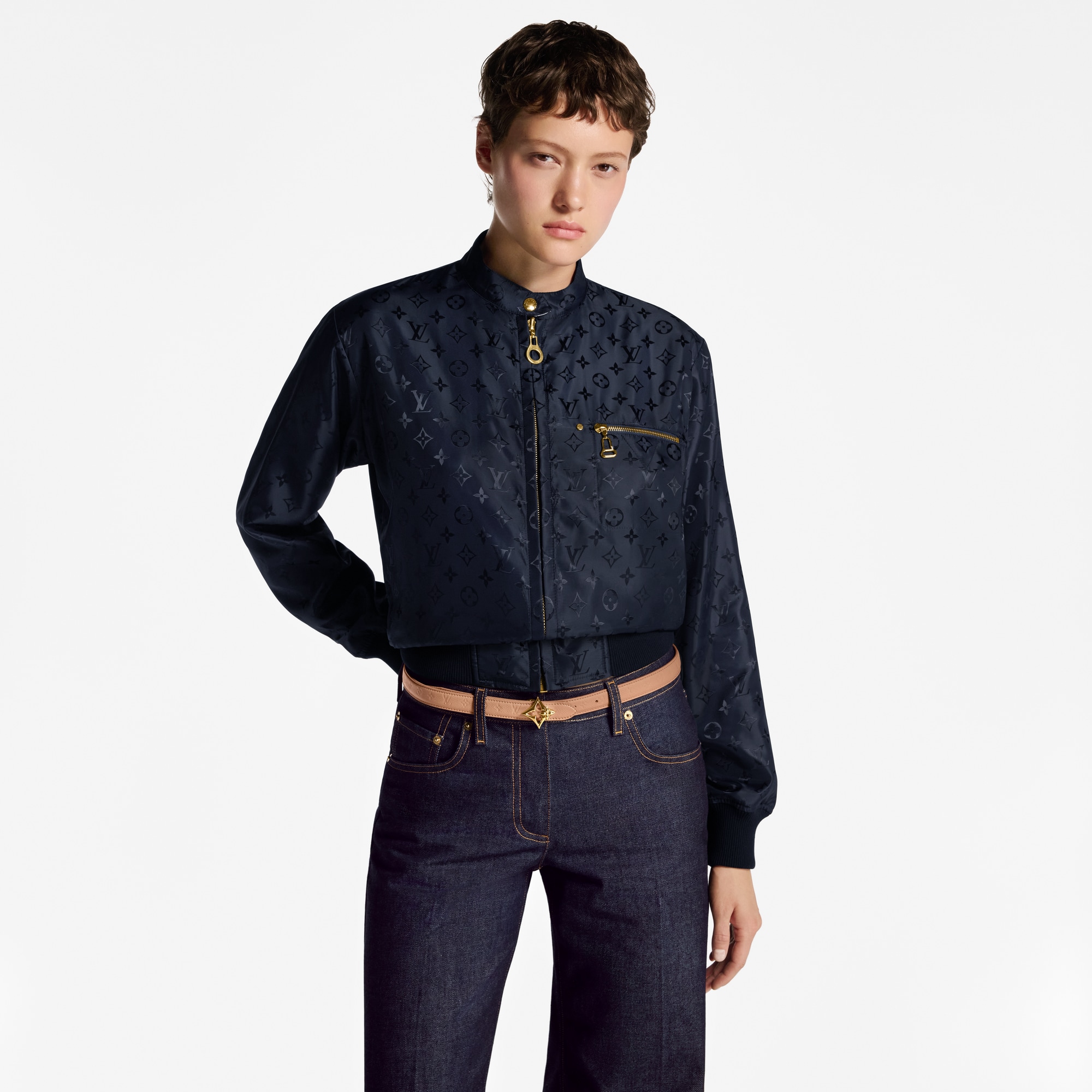 LV Flowergram 20mm Reversible Belt  in Women