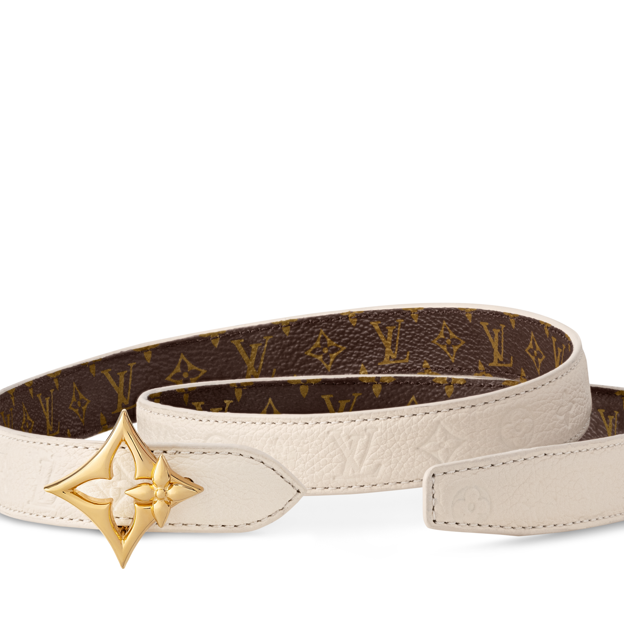 LV Flowergram 20mm Reversible Belt  in Women