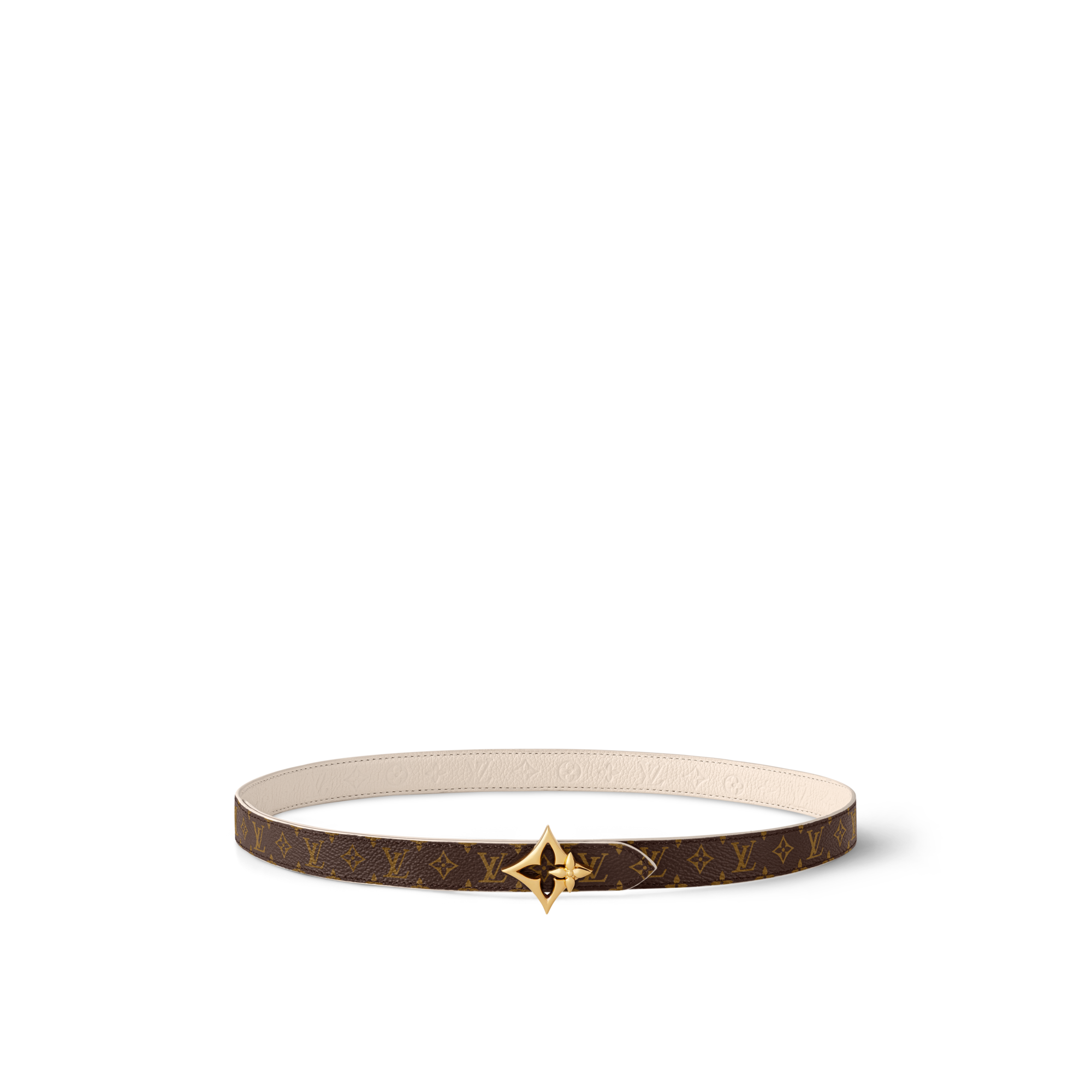 LV Flowergram 20mm Reversible Belt  in Women