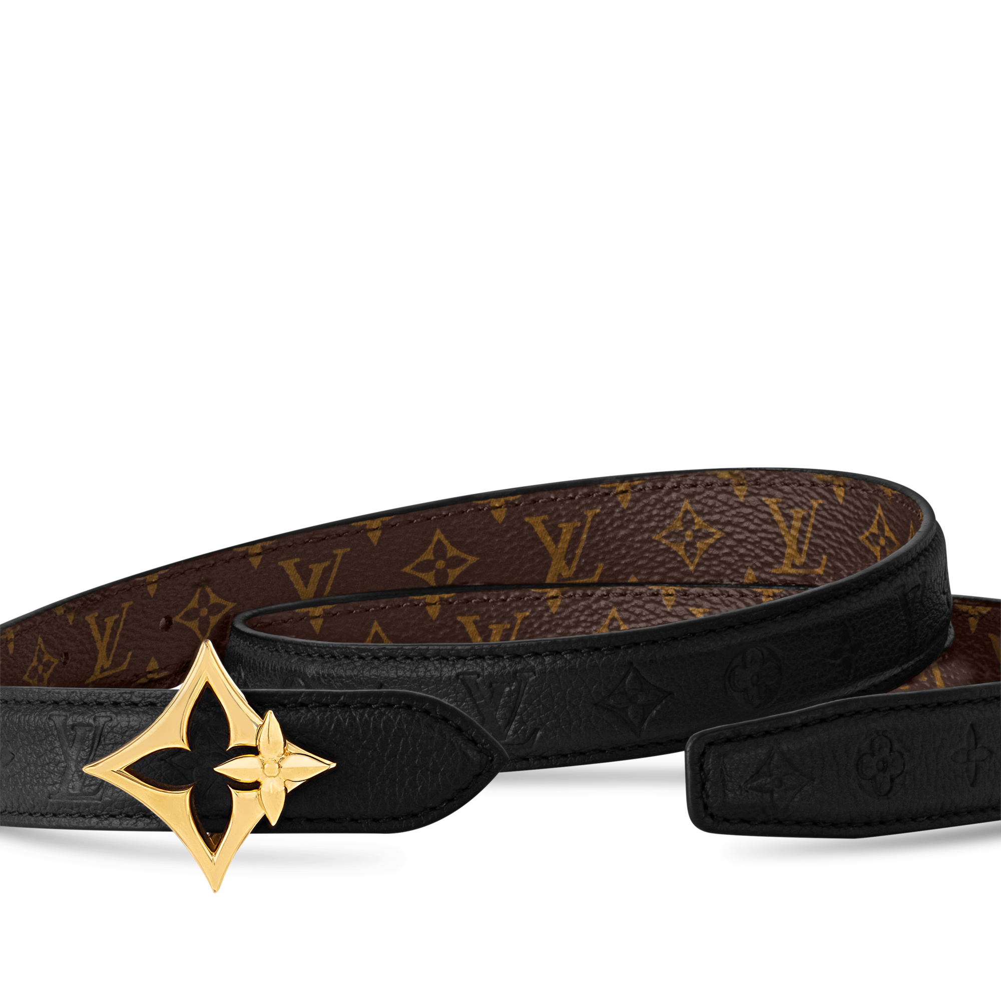 LV Flowergram 20mm Reversible Belt  in Women