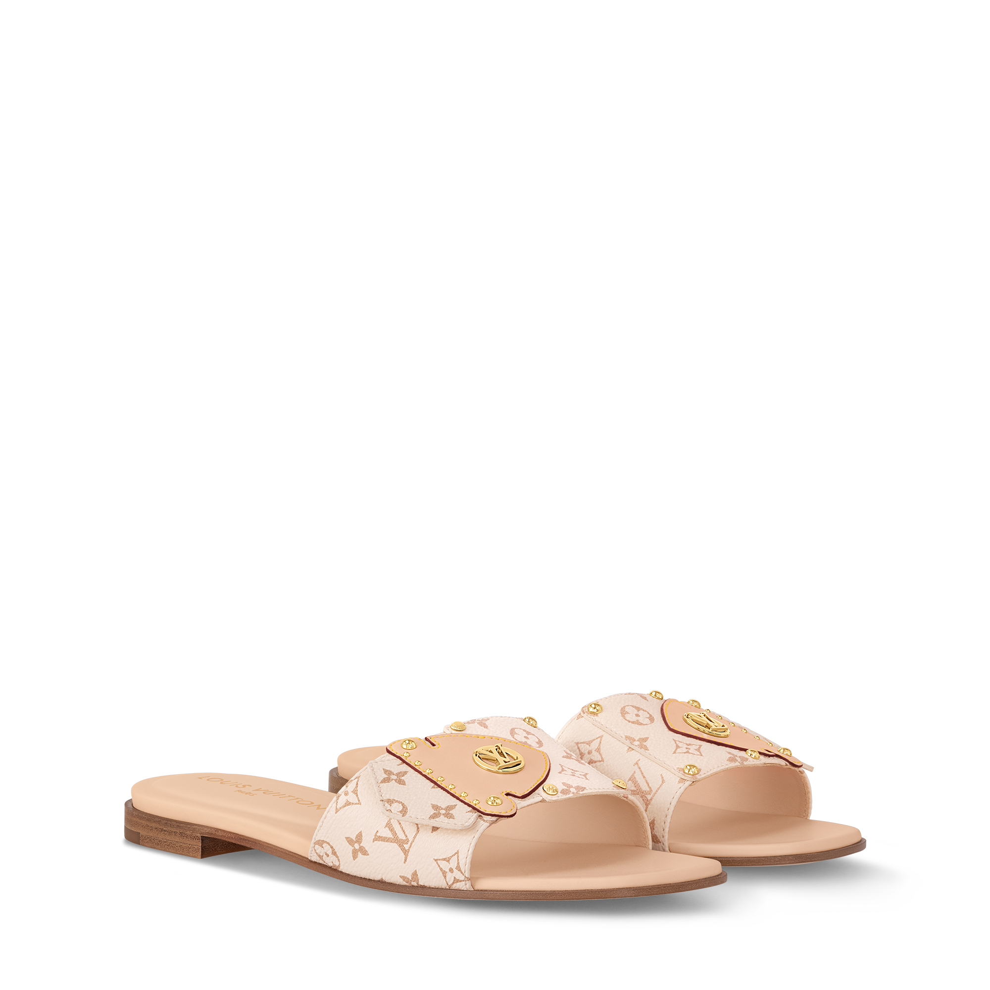 LV Frame Flat Mule  in Men