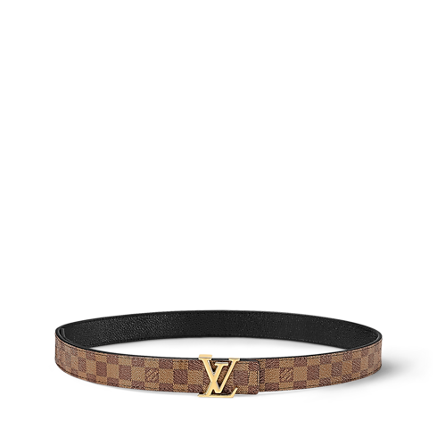LV Iconic 25 mm Reversible Belt Damier Ebene in Women's Accessories New This Season collections by Louis Vuitton (Product zoom)