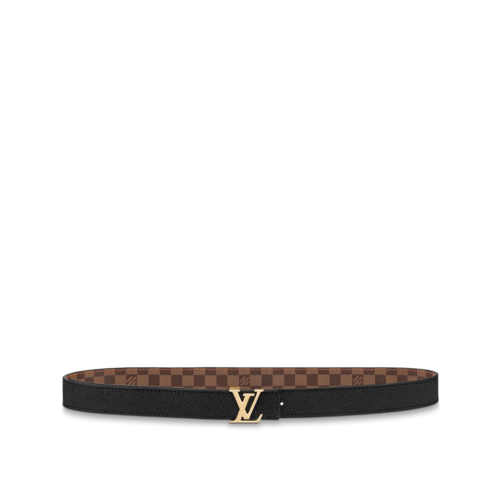 LV Iconic 25 mm Reversible Belt Damier Ebene in Women