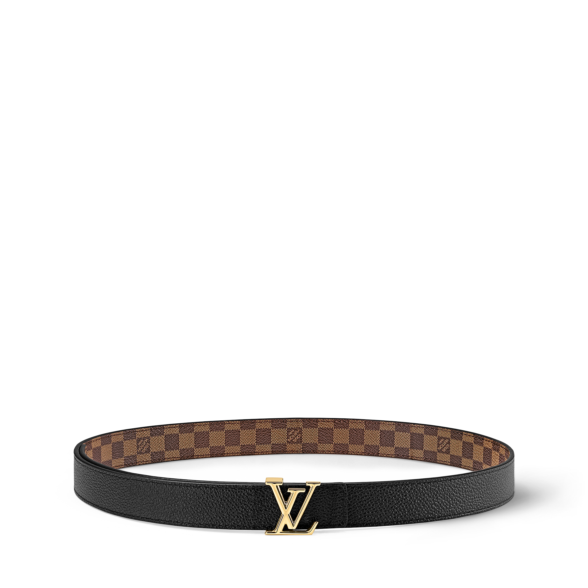LV Iconic 25 mm Reversible Belt Damier Ebene in Women