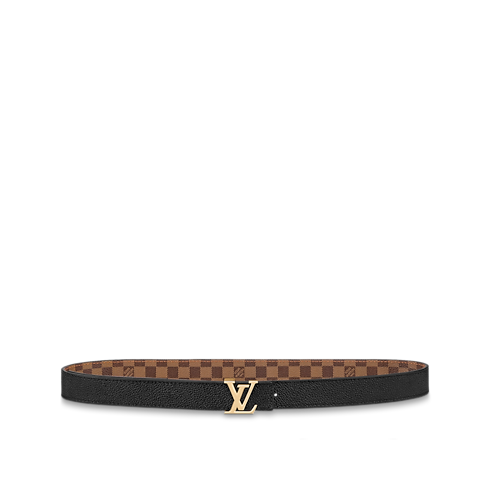 LV Iconic 25 mm Reversible Belt Damier Ebene in Women's Accessories New This Season collections by Louis Vuitton (Product zoom)