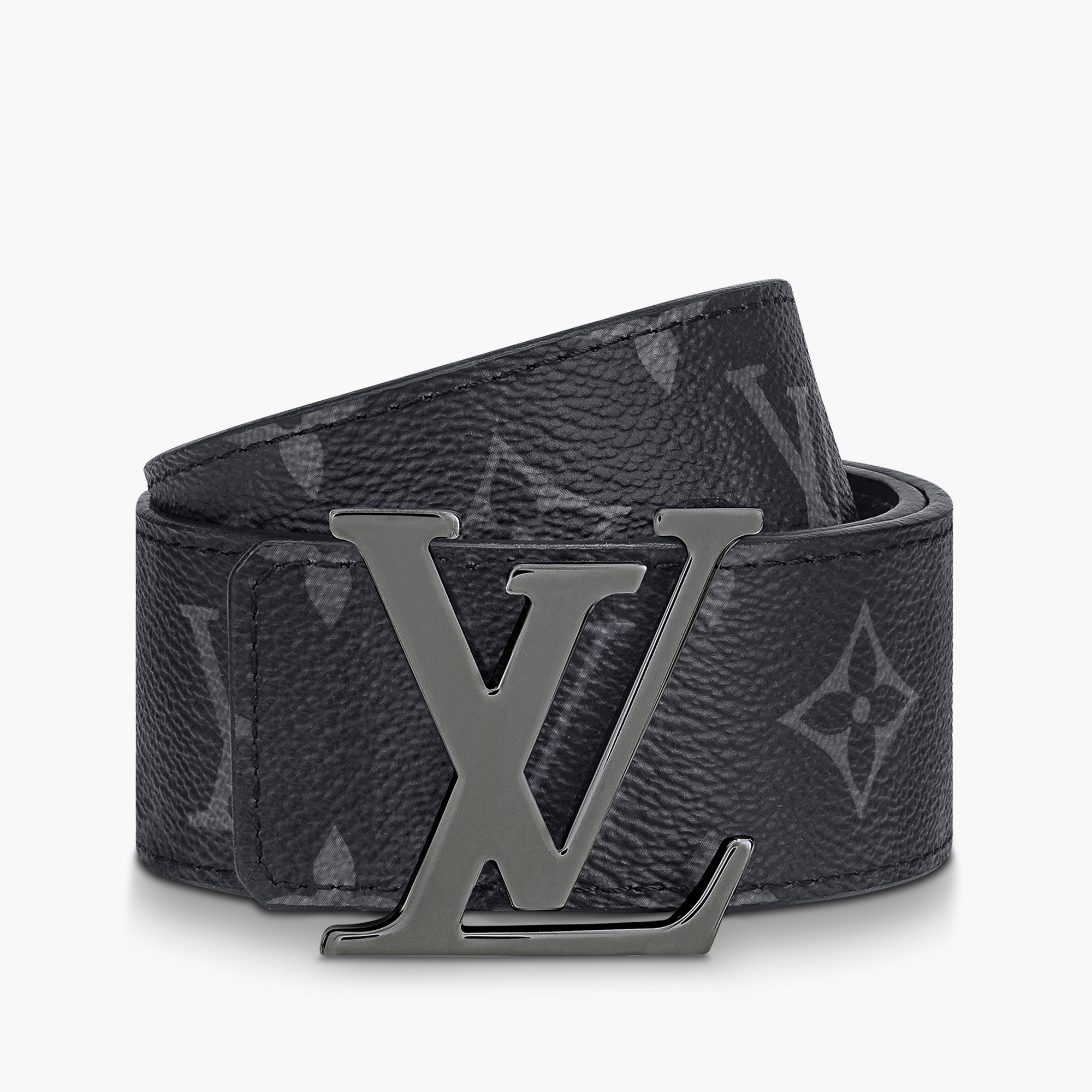 LV Initiales 40mm Reversible Monogram Eclipse Accessories