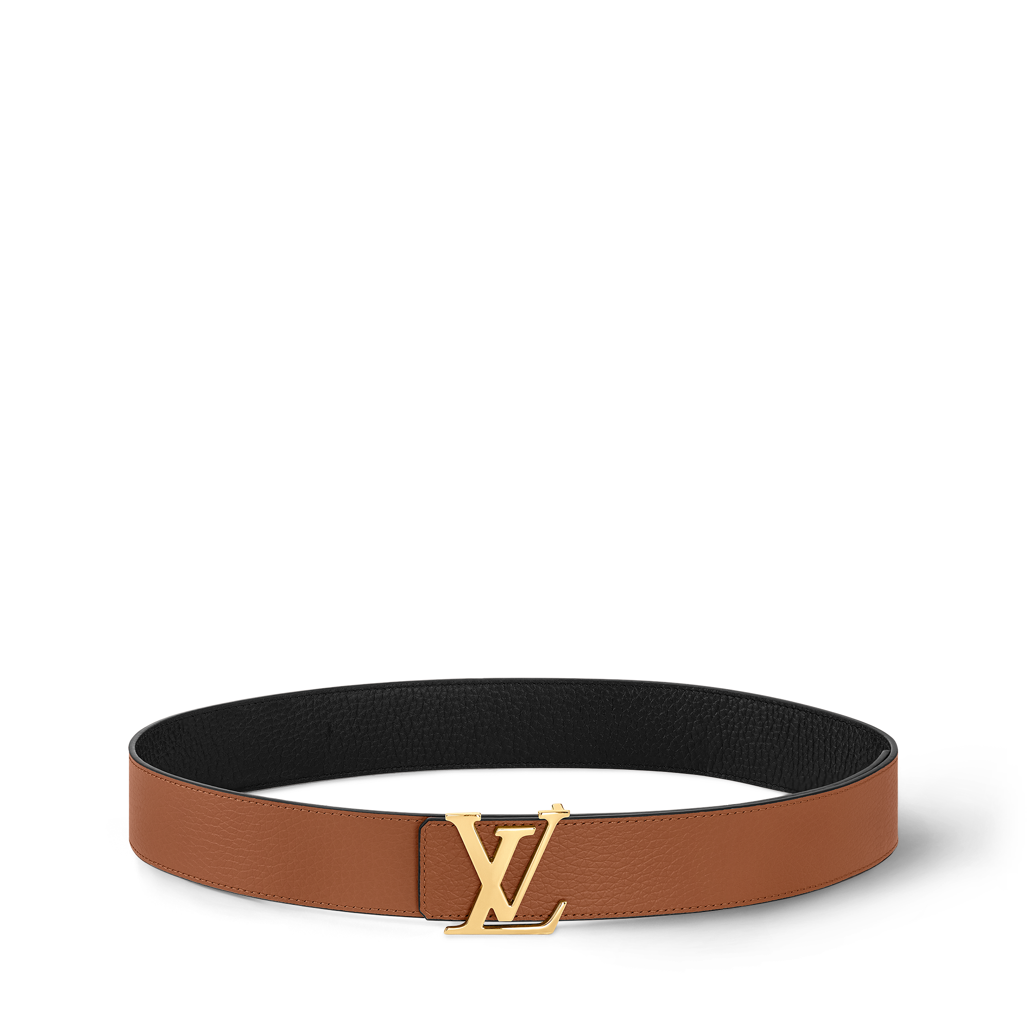 LV Initiales 40mm Reversible Taurillon in Men