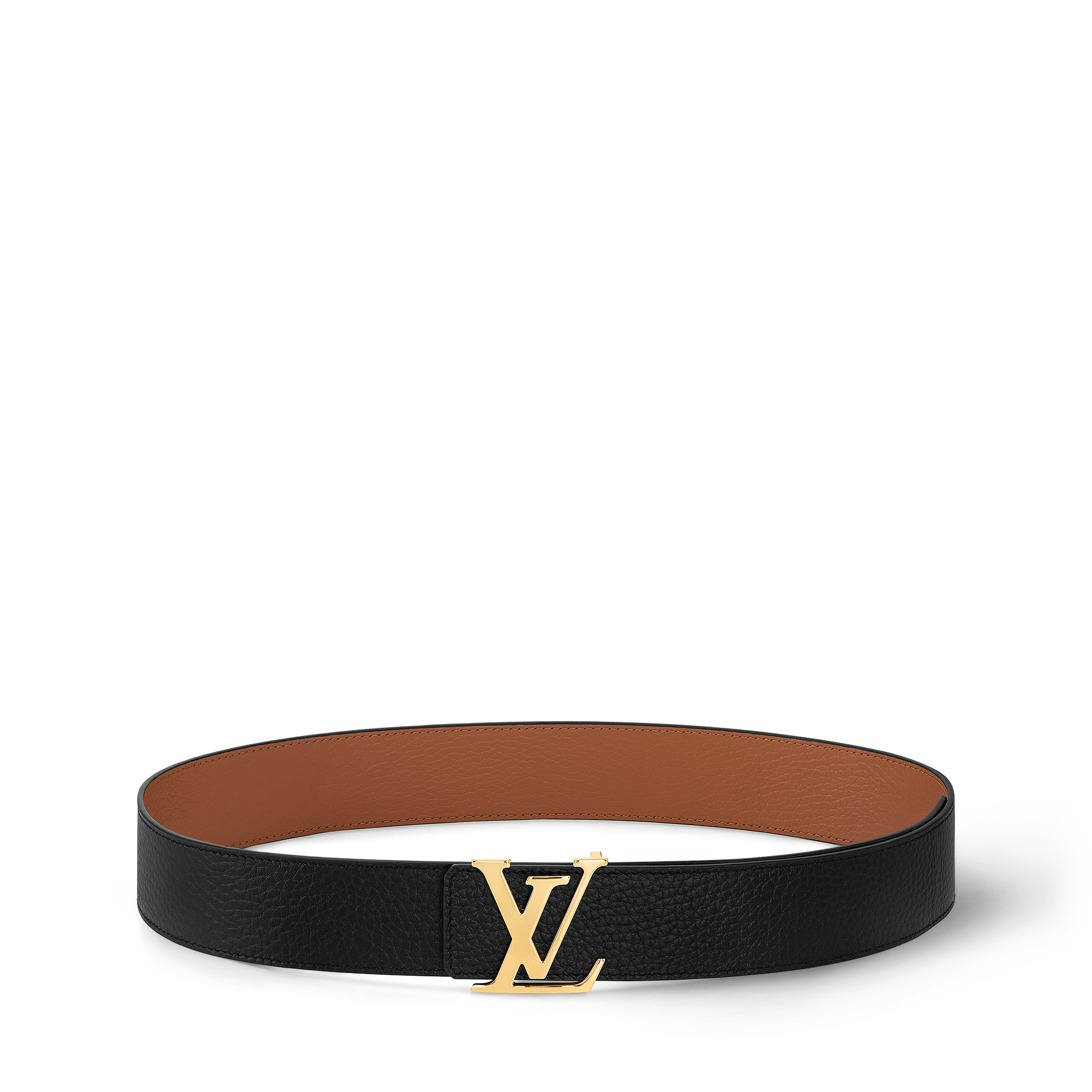 LV Initiales 40mm Reversible Taurillon in Men