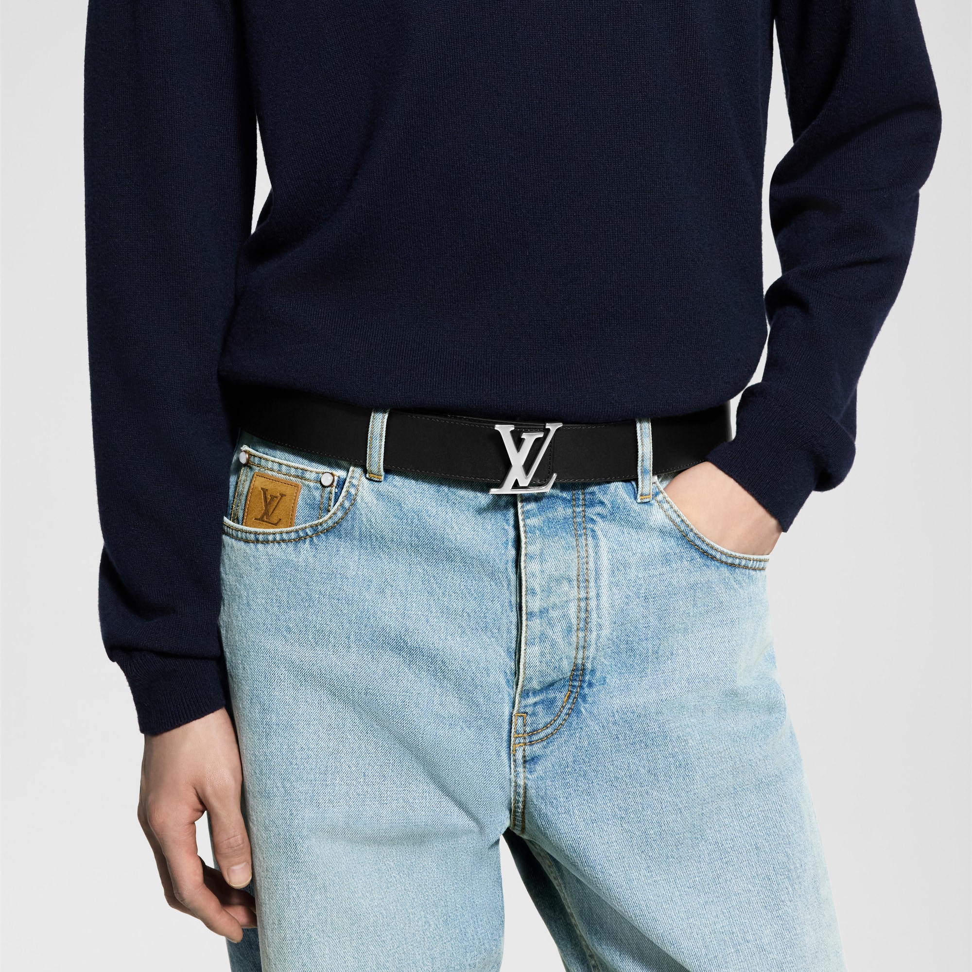 LV Initiales 40mm Reversible Belt G66 in Men