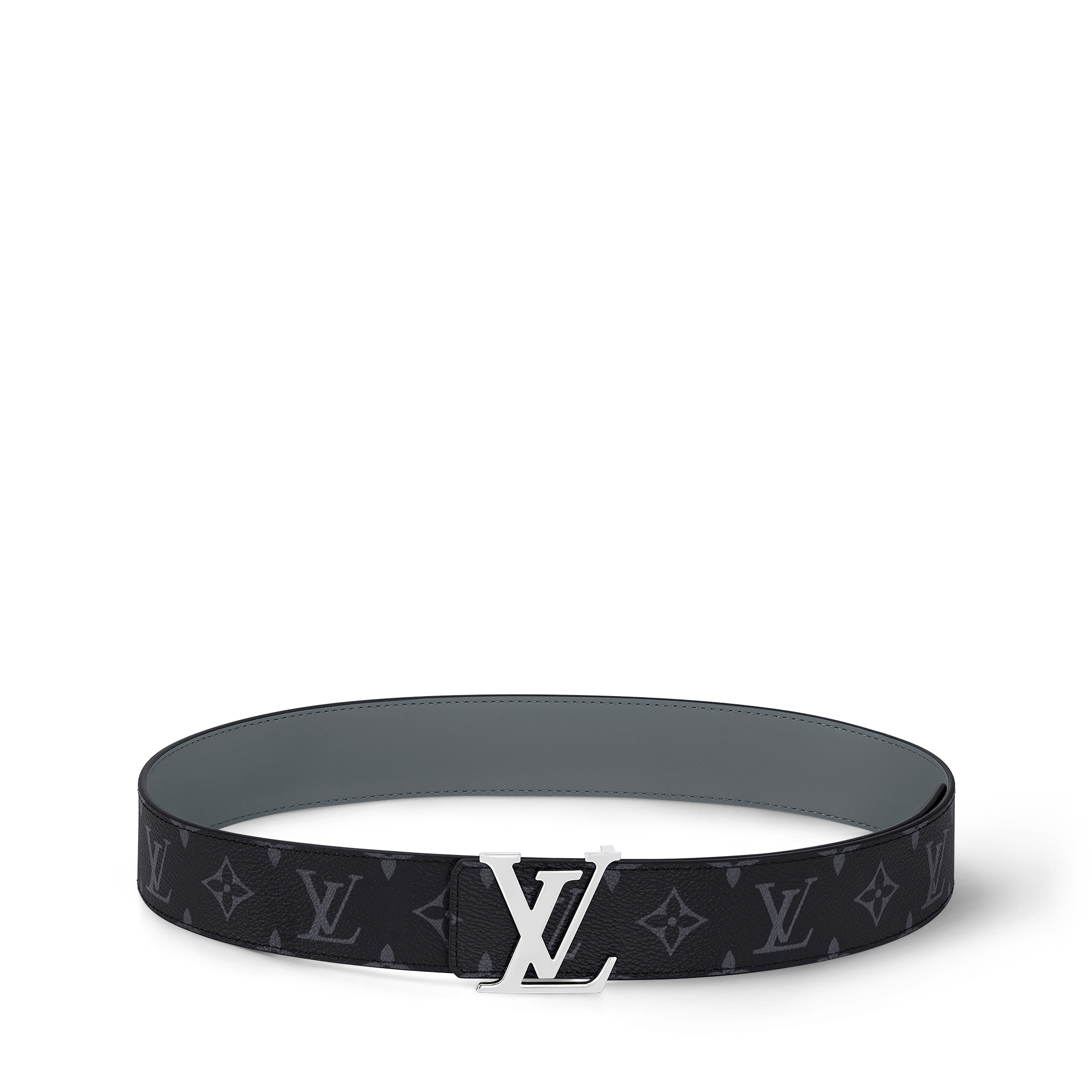 LV Initiales 40mm Reversible Belt Monogram Eclipse in Men