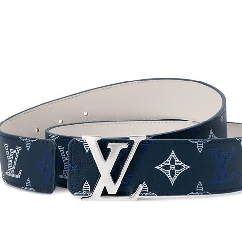 LV Initiales Monogram Shadow 40mm Reversible Belt in Men's Accessories Men's Belts collections by Louis Vuitton (Product zoom)