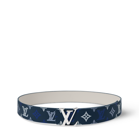 LV Initiales Monogram Shadow 40mm Reversible Belt in Men's Accessories Men's Belts collections by Louis Vuitton (Product zoom)