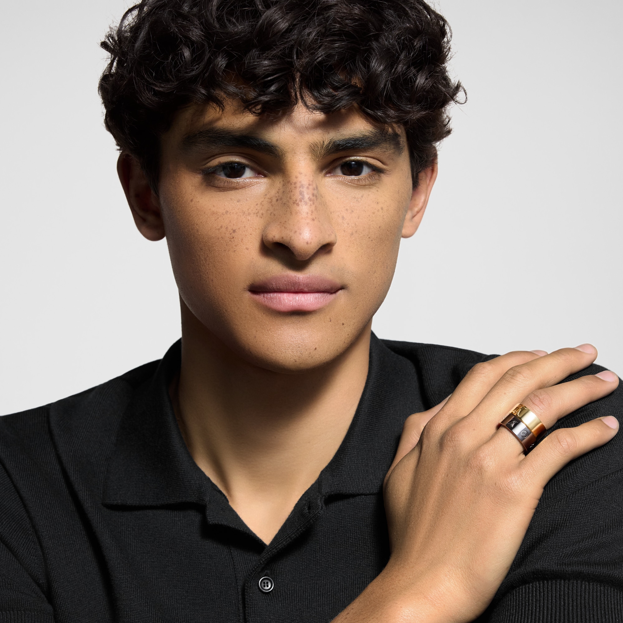 LV Instinct Set of 2 Rings . in Men