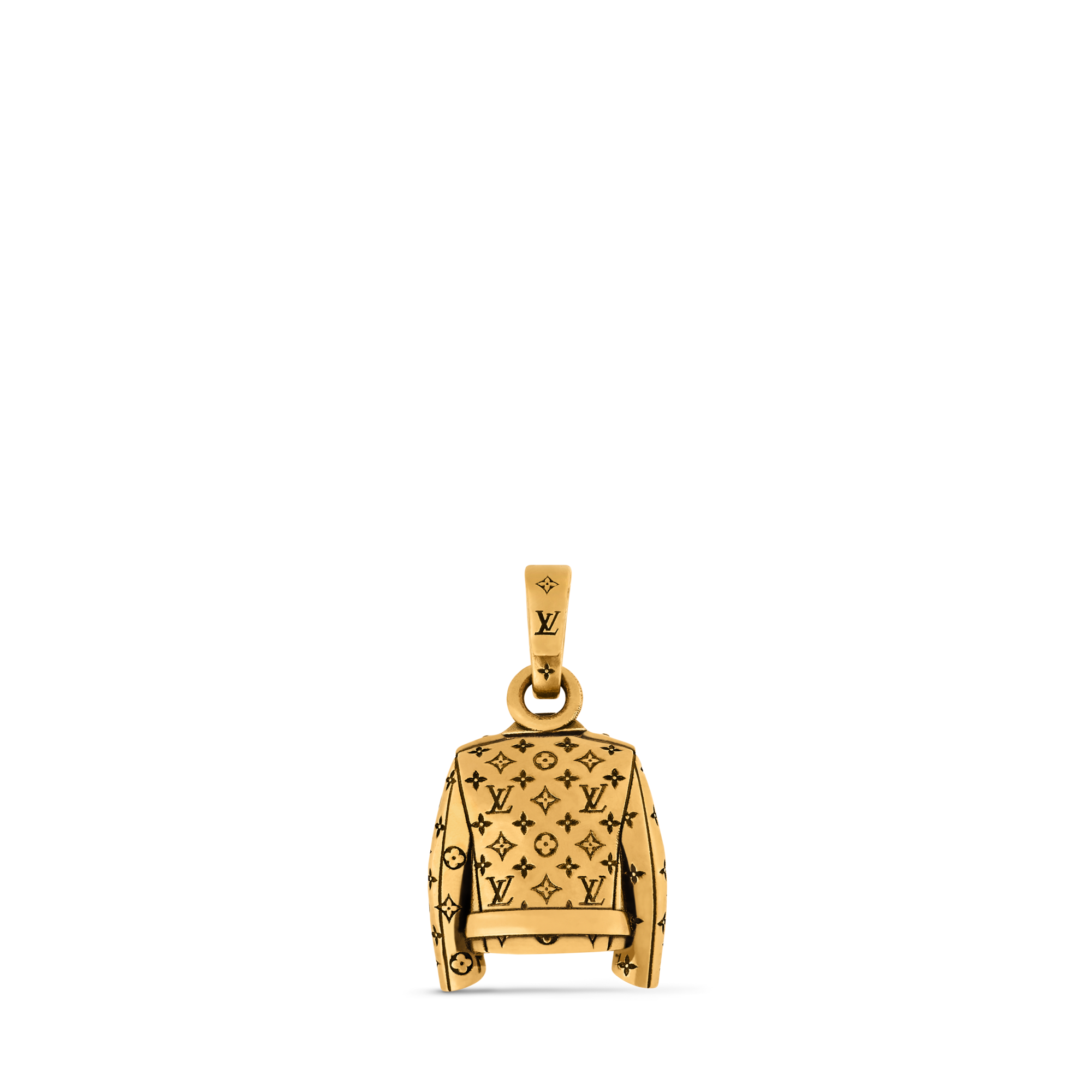 LV Jacket Charm . in Men