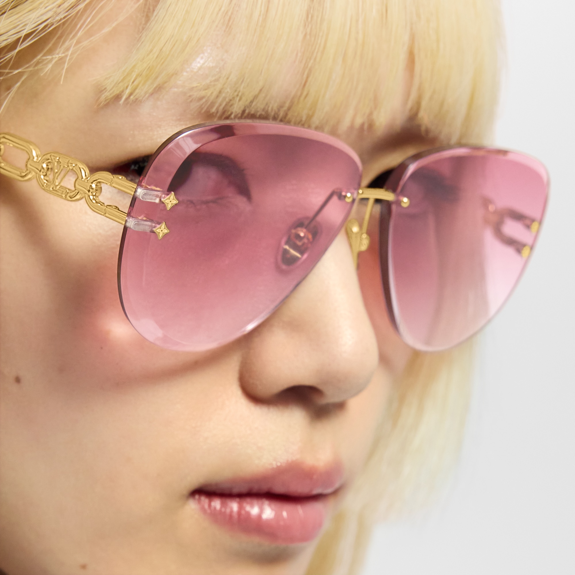 LV Jewel Pilot Sunglasses . in Women