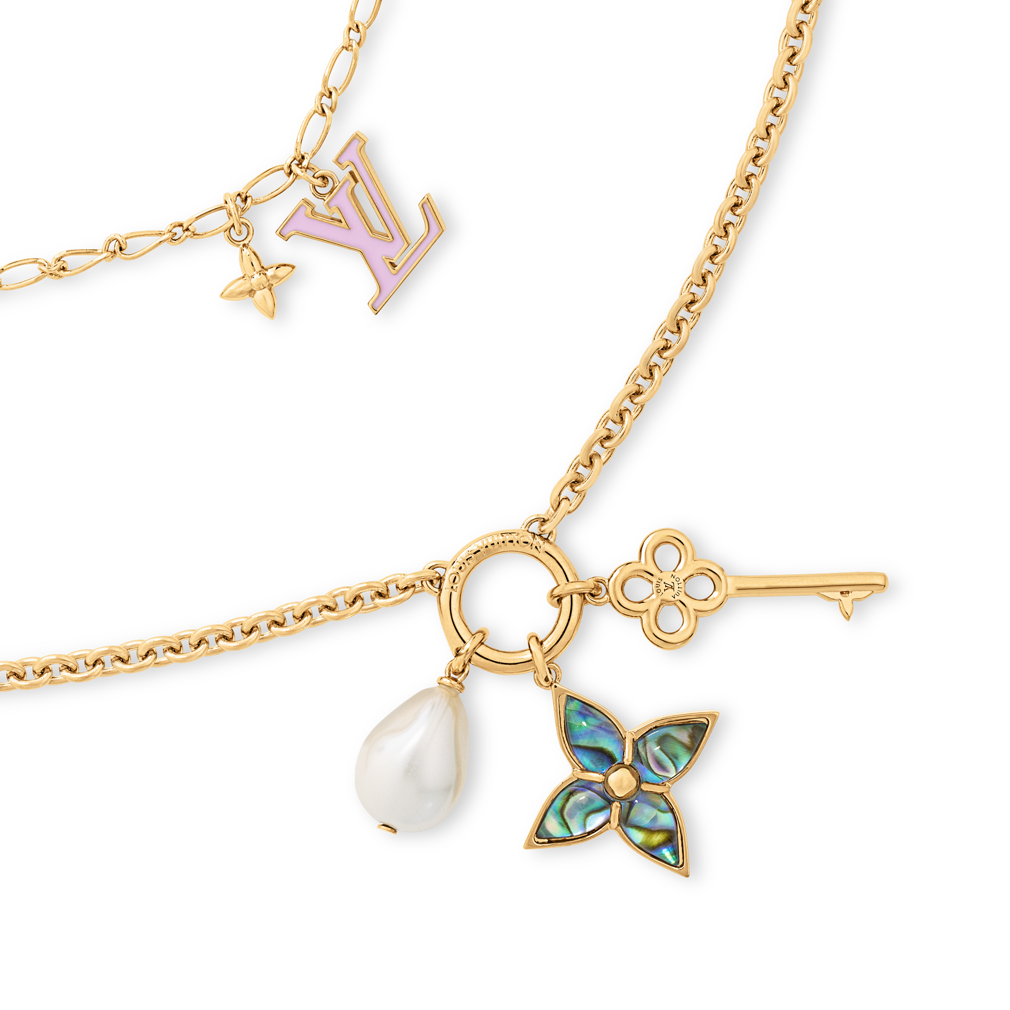 LV Layer Color Necklace . in Women
