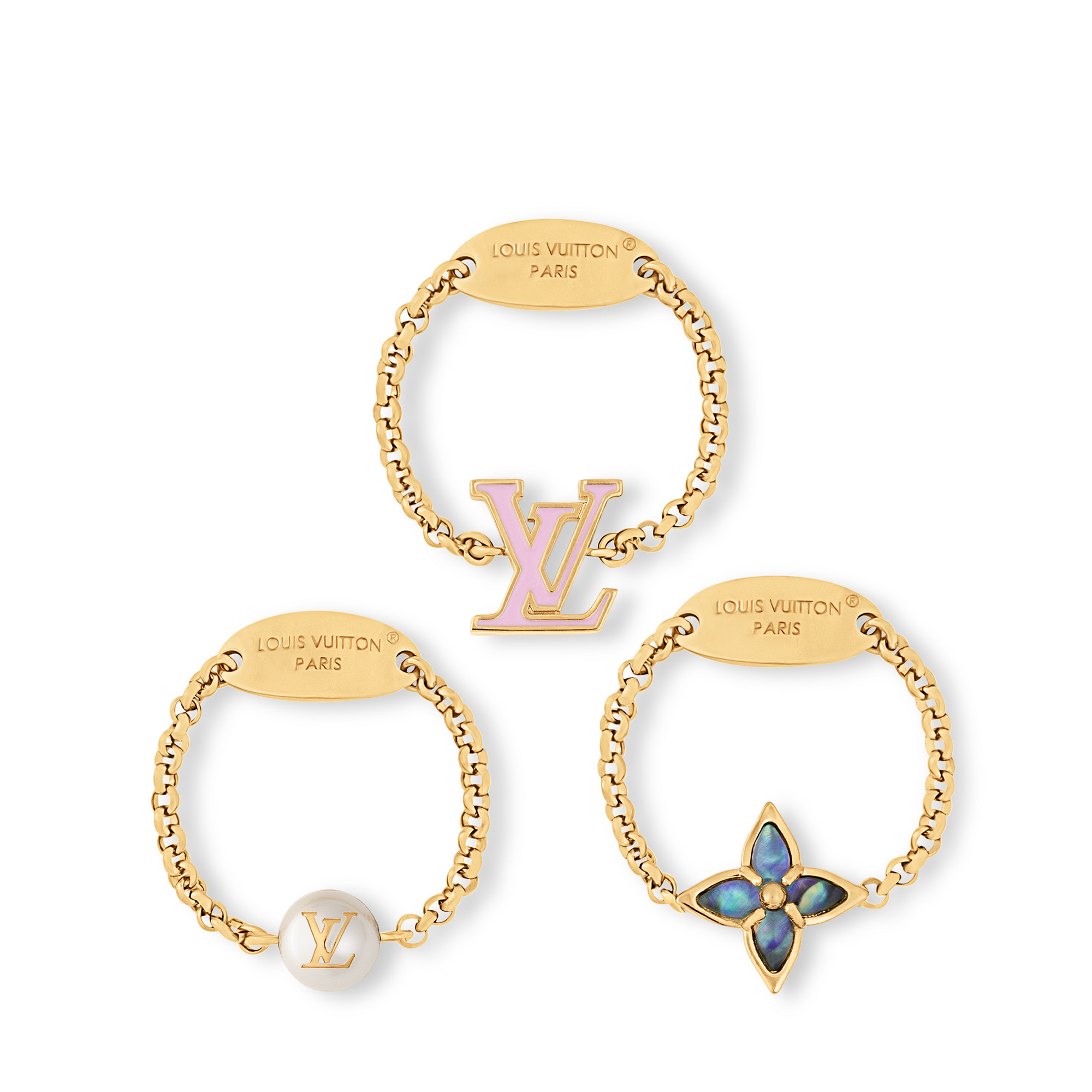 LV Layer Color ring set . in Women